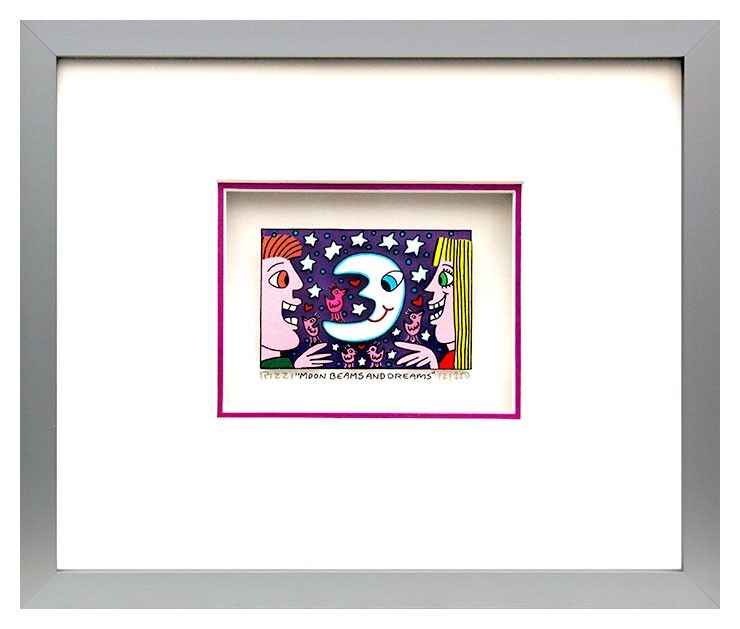 james-rizzi-moon-beams-and-dreams-gerahmt-kunst-3d