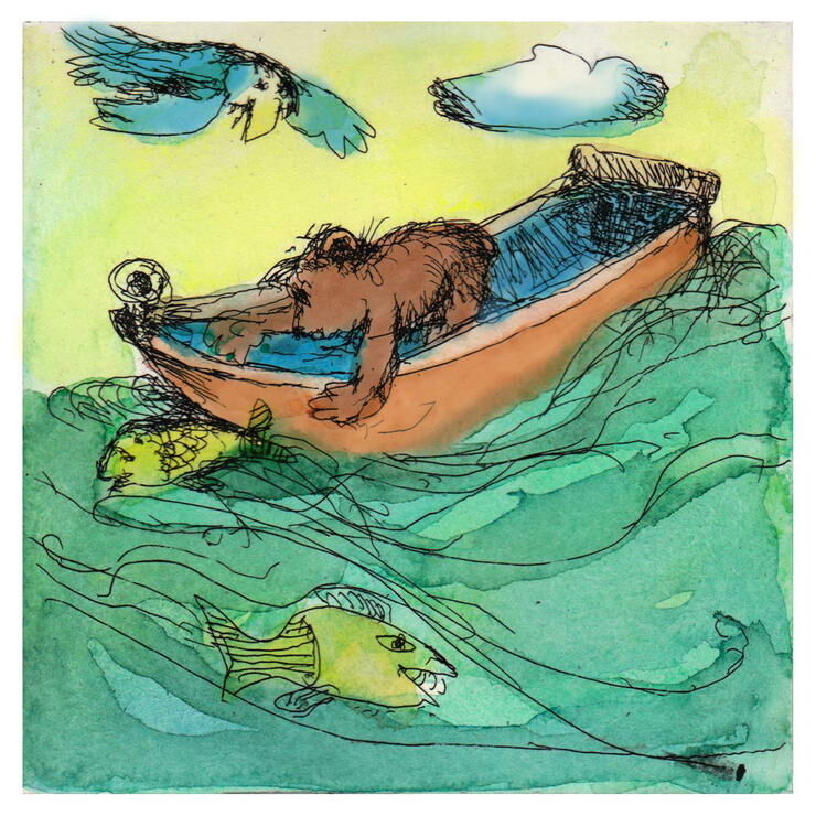 janosch-mit-grossen-tatzen-faengt-man-fische-ungerahmt-kunst-radierung janosch-mit-grossen-tatzen-faengt-man-fische-ungerahmt-kunst-radierung