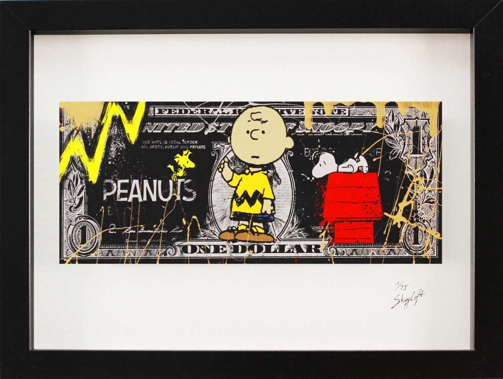skyyloft-peanuts-snoopy-chrome-dollar-gerahmt