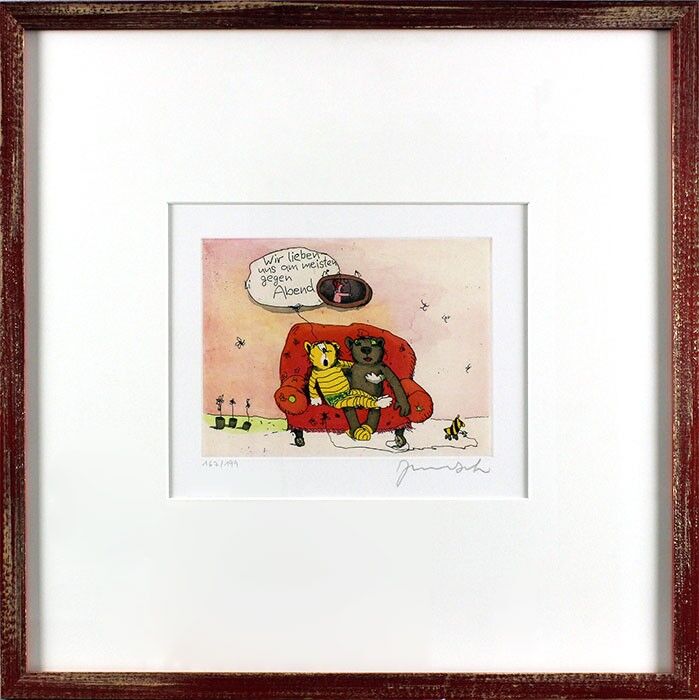 Janosch - WIR LIEBEN UNS AM MEISTEN GEGEN ABEND