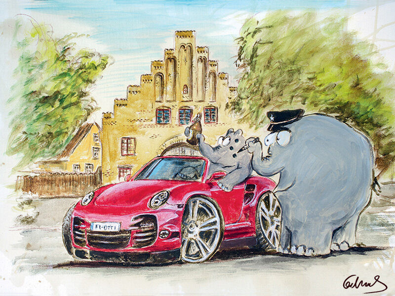 otto-waalkes-flensburg-memories-ungerahmt-ottifant-porsche-911 otto-waalkes-flensburg-memories-ungerahmt-ottifant-porsche-911