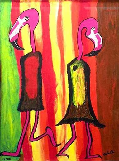 waldi-old-flamingo-ungerahmt waldi-old-flamingo-ungerahmt