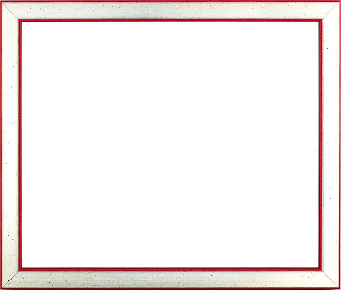 james rizzi bilderrahmen silber-rot