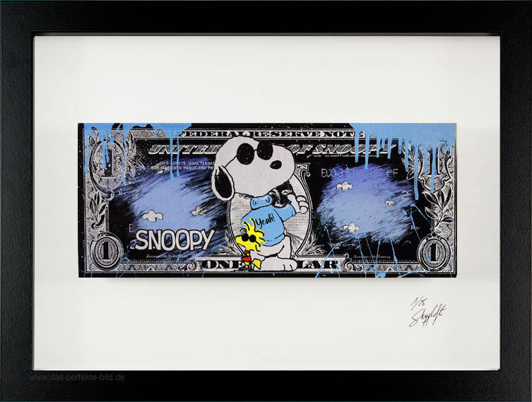 skyyloft-snoopy-dollar-nummer1-gerahmt