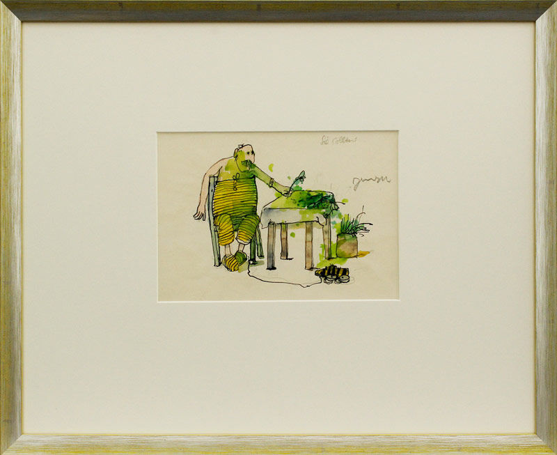 janosch-sie-sollen-gerahmt-original-aquarell janosch-sie-sollen-gerahmt-original-aquarell