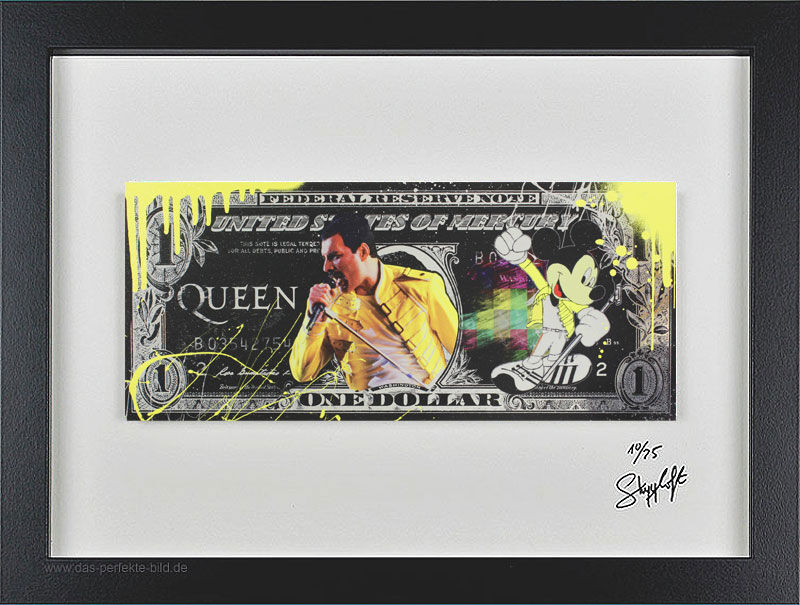 SKYYLOFT - United States of Mercury Dollar - Bilder mit Museumsglas und Bilderrahmen    SKYYLOFT - United States of Mercury Dollar - Bilder mit Museumsglas und Bilderrahmen