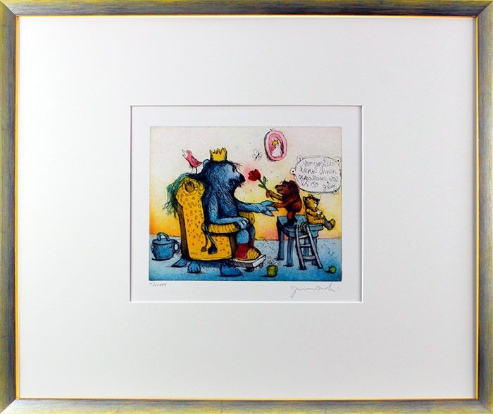 janosch-wir-gratulieren-ihnen-zu-allem-was-es-so-gibt-gerahmt-kunst-radierung janosch-wir-gratulieren-ihnen-zu-allem-was-es-so-gibt-gerahmt-kunst-radierung