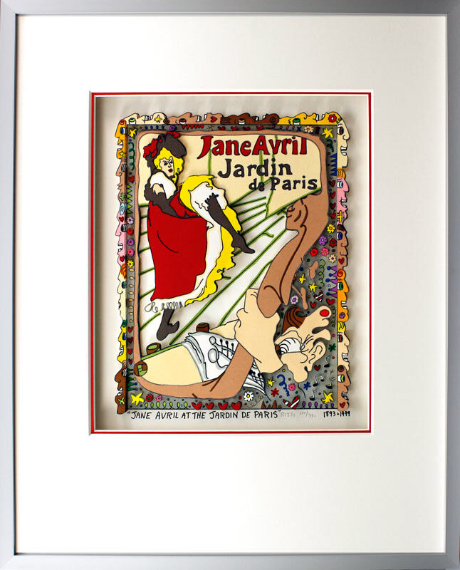 james-rizzi-jane-avril-at-the-jardin-de-paris-alu-gerahmt james-rizzi-jane-avril-at-the-jardin-de-paris-alu-gerahmt
