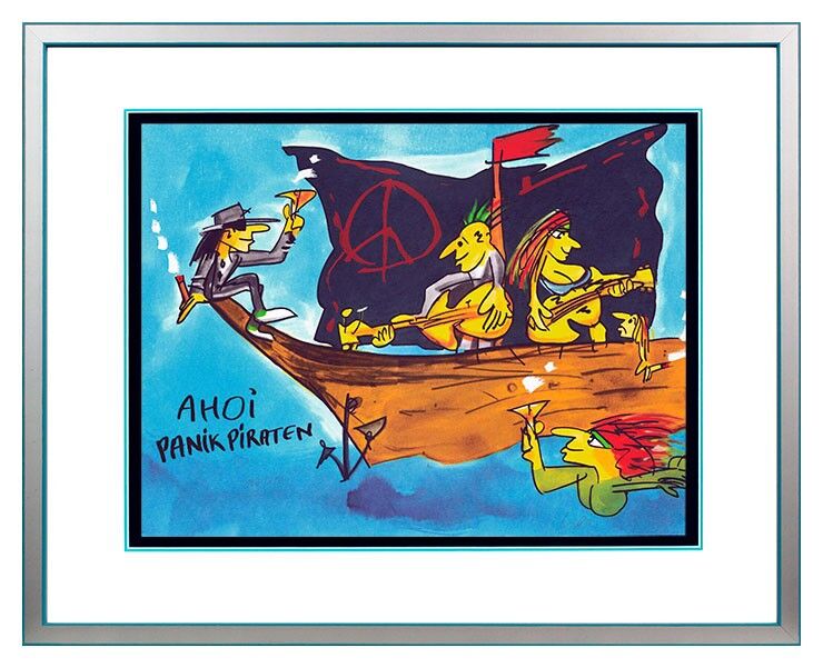 udo-lindenberg-ahoi-panik-piraten-gerahmt-kunst-art udo-lindenberg-ahoi-panik-piraten-gerahmt-kunst-art