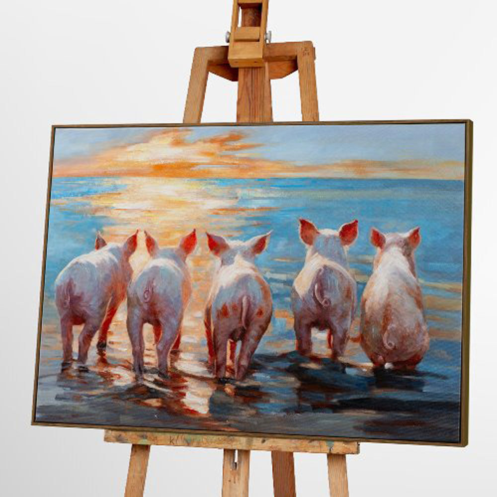 Pigs-Paradise-gerahmt-detail