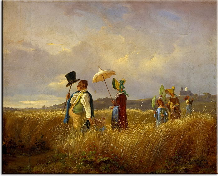 carl spitzweg sonntags spaziergang