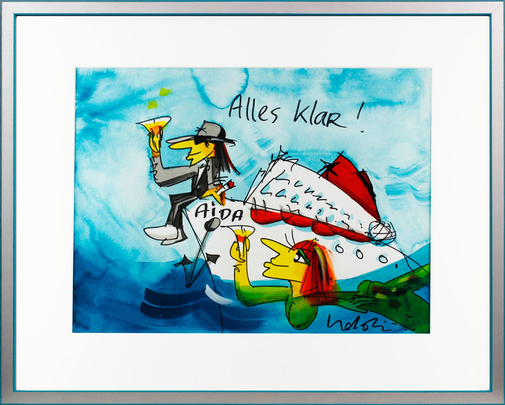 udo-lindenberg-alles-klar-aida-silber-tuerkis-gerahmt-unikat