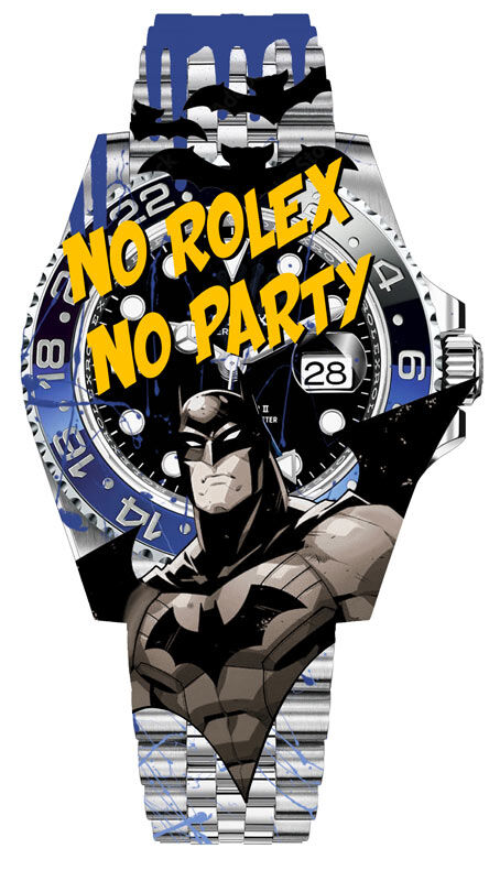 SKYYLOFT - Pop Art Watch Batman - Original Wandbild auf Acryl, limitiert und handsigniert SKYYLOFT - Pop Art Watch Batman - Original Wandbild auf Acryl, limitiert und handsigniert