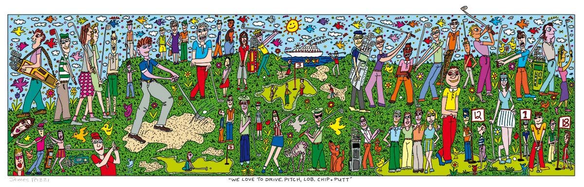 james-rizzi-we-love-to-drive-pitch-lob-chip-ungerahmt-kunst-3d james-rizzi-we-love-to-drive-pitch-lob-chip-ungerahmt-kunst-3d