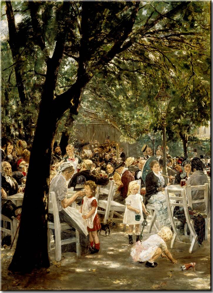 LIebermann-muenchner-biergarten LIebermann-muenchner-biergarten