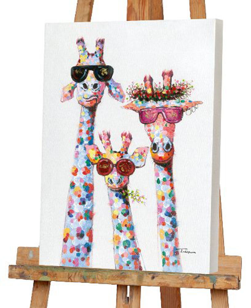 Lustige-Giraffen-Freunde