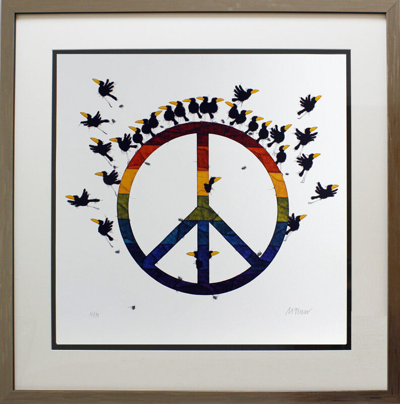 Michael Ferner - PEACE - Original Grafik