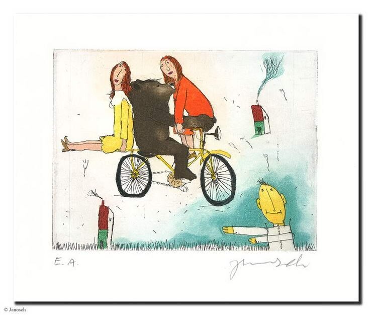 janosch-zwei-schwestern-ach-schwestern-ungerahmt-kunst-radierung janosch-zwei-schwestern-ach-schwestern-ungerahmt-kunst-radierung