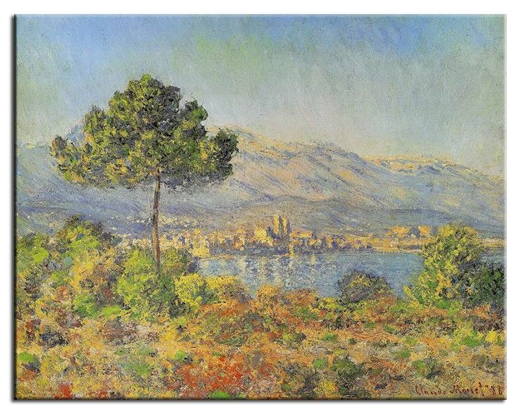 Claude Monet - Antibes von Notre Dame aus gesehen