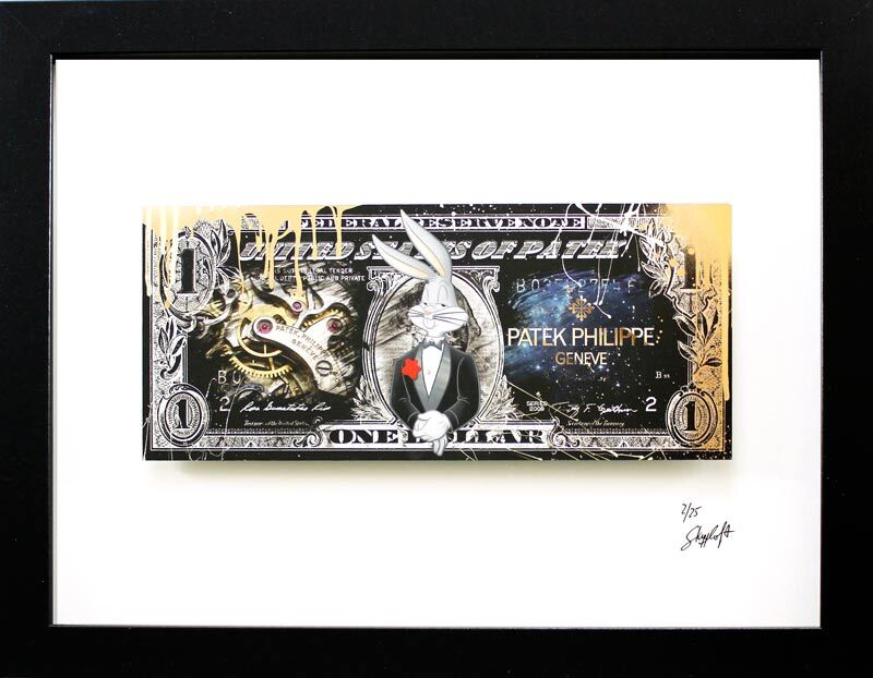 Skyyloft-Patek-Philippe-Bugs-Bunny-Dollar-gerahmt