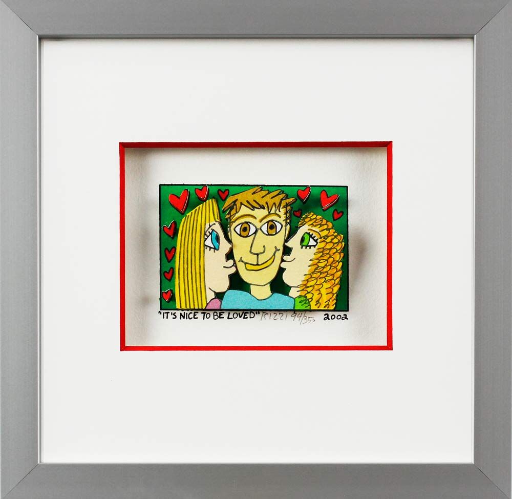 james-rizzi-its-nice-to-be-loved-gerahmt-aluminium