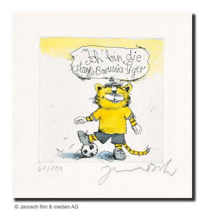 janosch-fussball-tiger-ich-bin-die-starke-borussia-ungerahmt-kunst-radierung