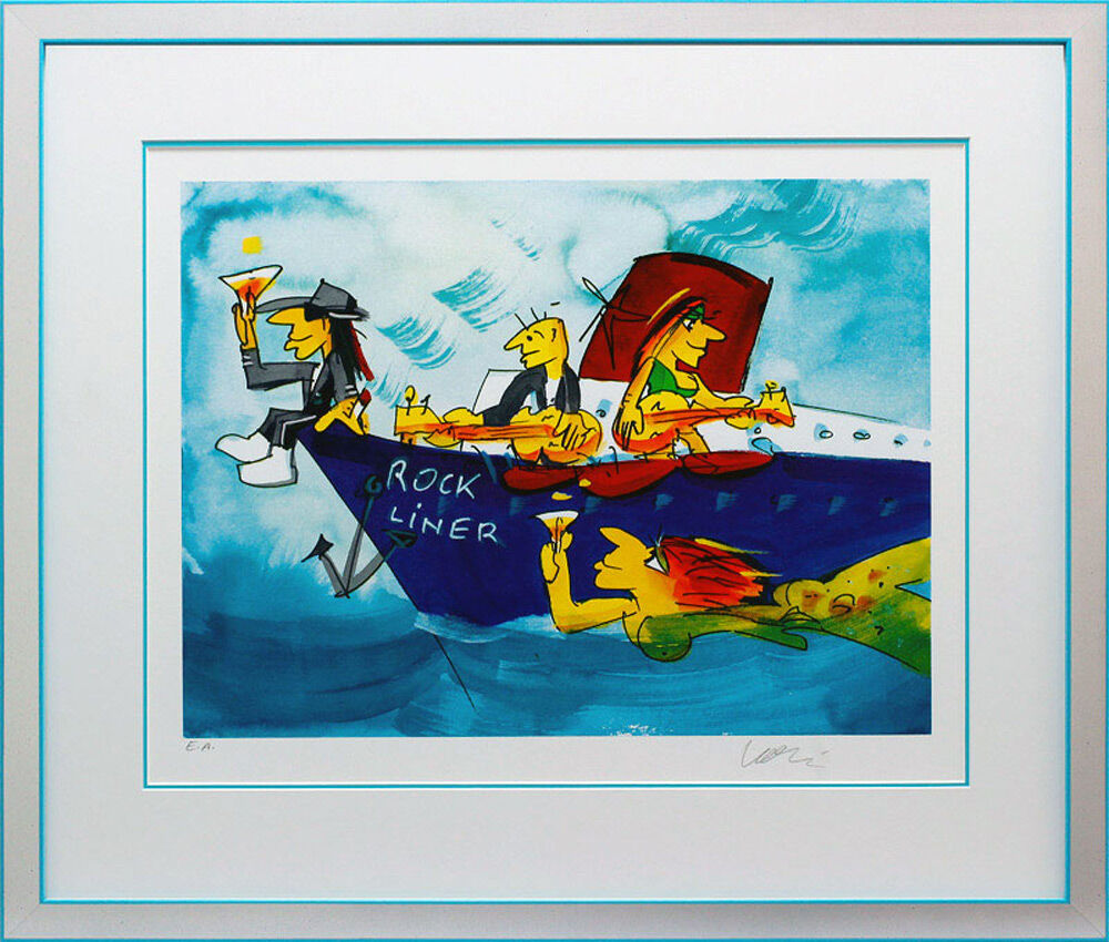 Udo-Lindenberg-Rockliner-gerahmt-silber-hell-blau