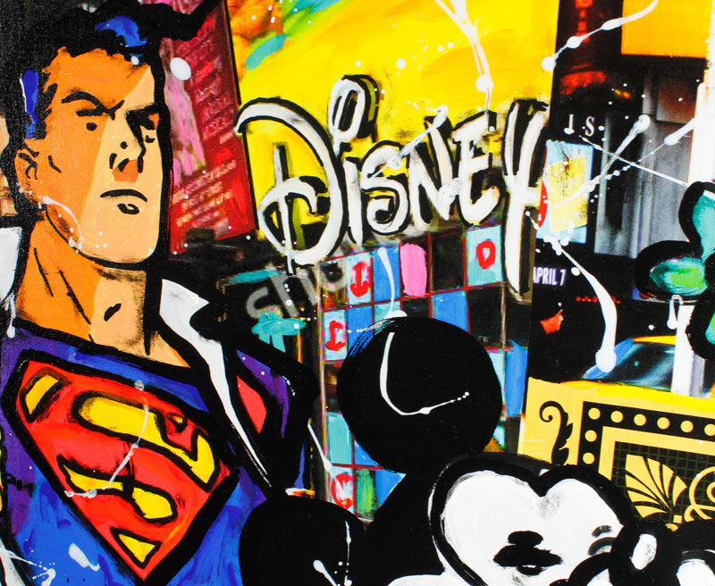 robert-sgarra-superman-and-donuld-duck-detail2