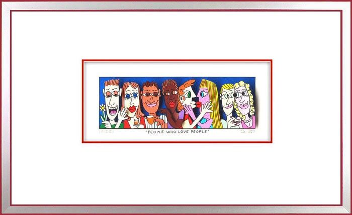 james-rizzi-people -who-love-people-gerahmt-3d james-rizzi-people -who-love-people-gerahmt-3d