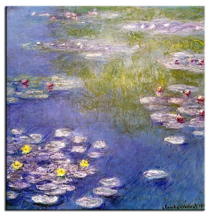 Claude Monet Bilder - Seerosen in Giverny