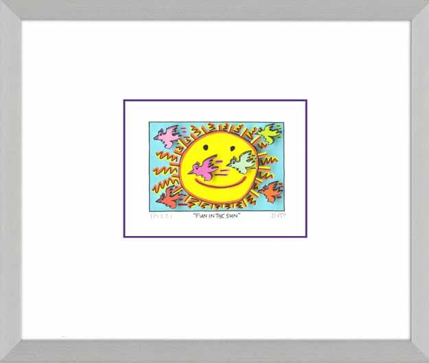 james-rizzi-fun-in-the-sun-gerahmt