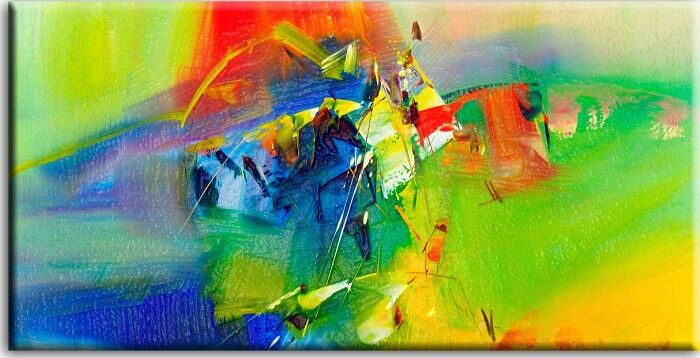 Leinwandbilder Totti Moreno Abstrakte Kunst Totti Moreno Leinwandbild - Abstrakte Composition