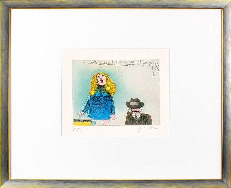 janosch-wir-haben-endlich-in-aller-stille-geheiratet-gerahmt-kunst-radierung janosch-wir-haben-endlich-in-aller-stille-geheiratet-gerahmt-kunst-radierung