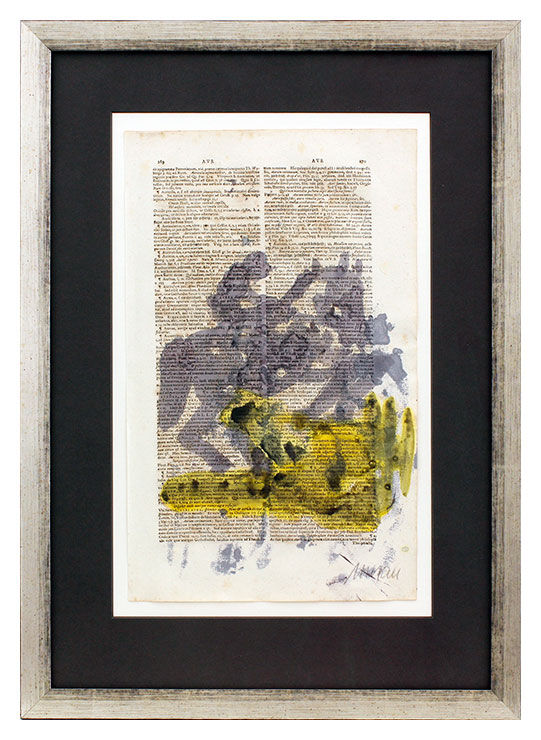 Armin Mueller-Stahl - WORT UND BILD - CAVALIA - original gemalt - HANDSIGNIERT Armin Mueller-Stahl - WORT UND BILD - CAVALIA - original gemalt - HANDSIGNIERT