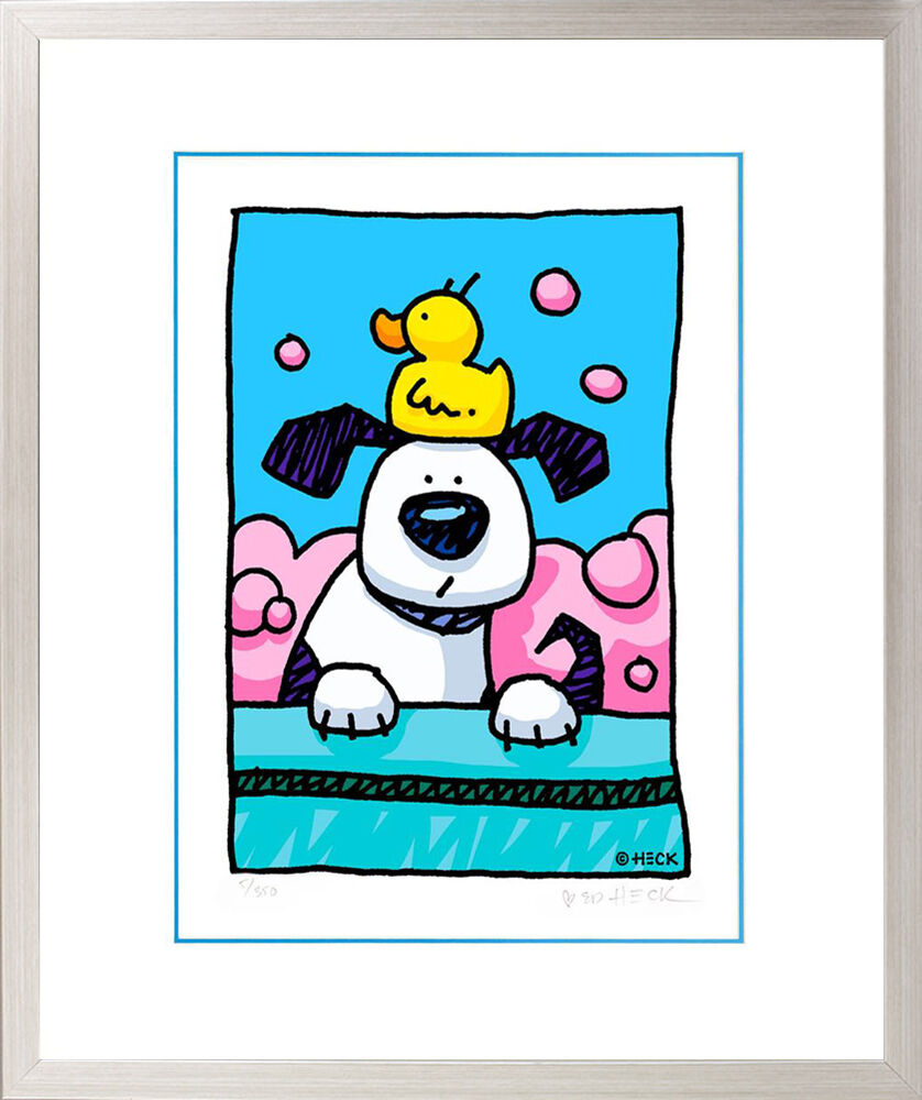 ed-heck-wet-dog-duck-gerahmt ed-heck-wet-dog-duck-gerahmt