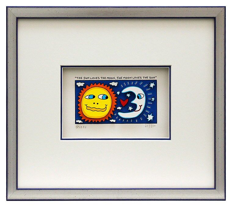 james-rizzi-the-sun-loves-the-moon-gerahmt-kunst-3d james-rizzi-the-sun-loves-the-moon-gerahmt-kunst-3d