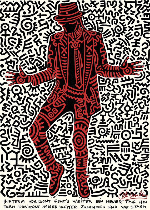 otto-waalkes-hommage-an-keith-ii-ungerahmt-pop-art otto-waalkes-hommage-an-keith-ii-ungerahmt-pop-art