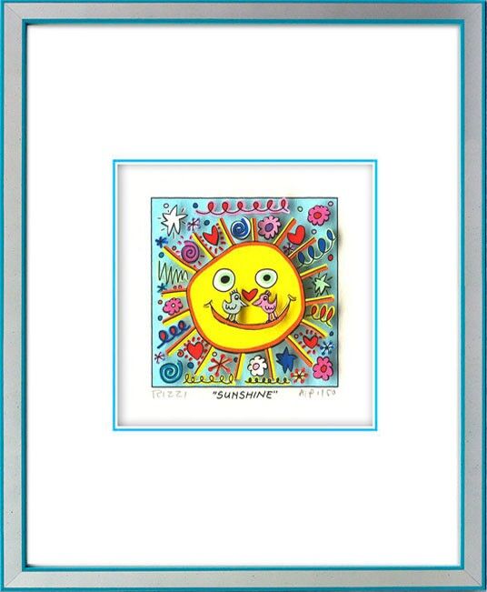 james-rizzi-sunshine-gerahmt-kunst-3d