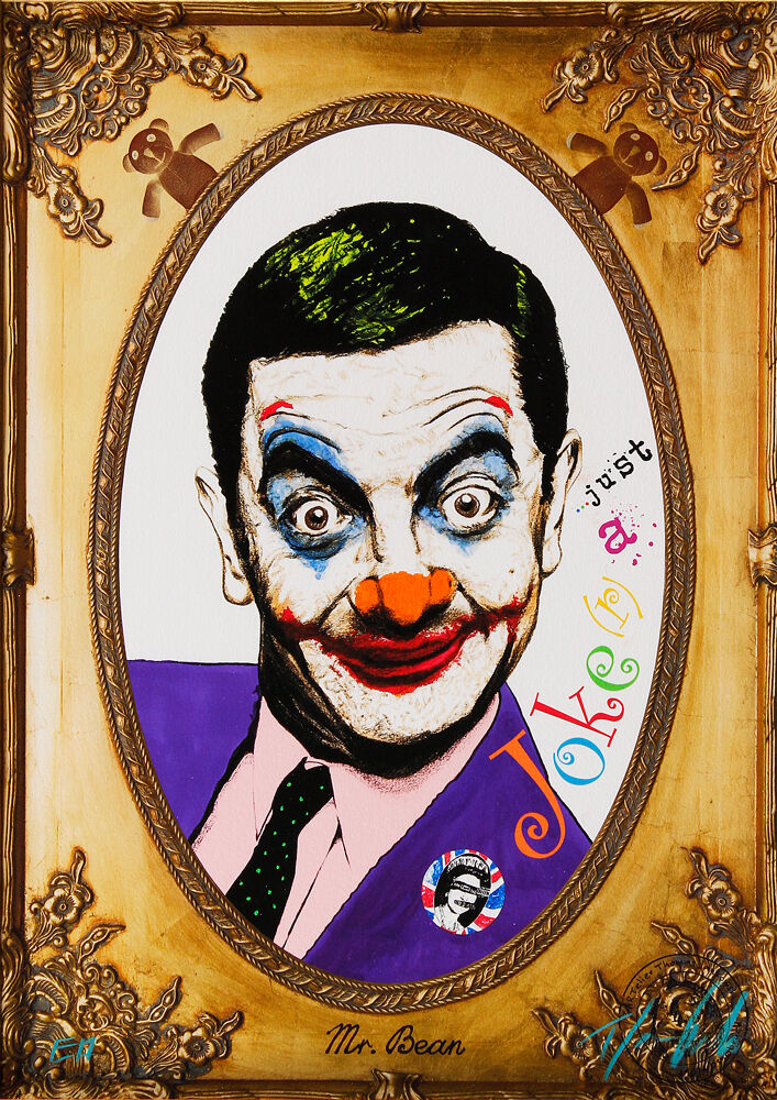 thomas-jankowksi-mr-bean-joker-ungerahmt thomas-jankowksi-mr-bean-joker-ungerahmt
