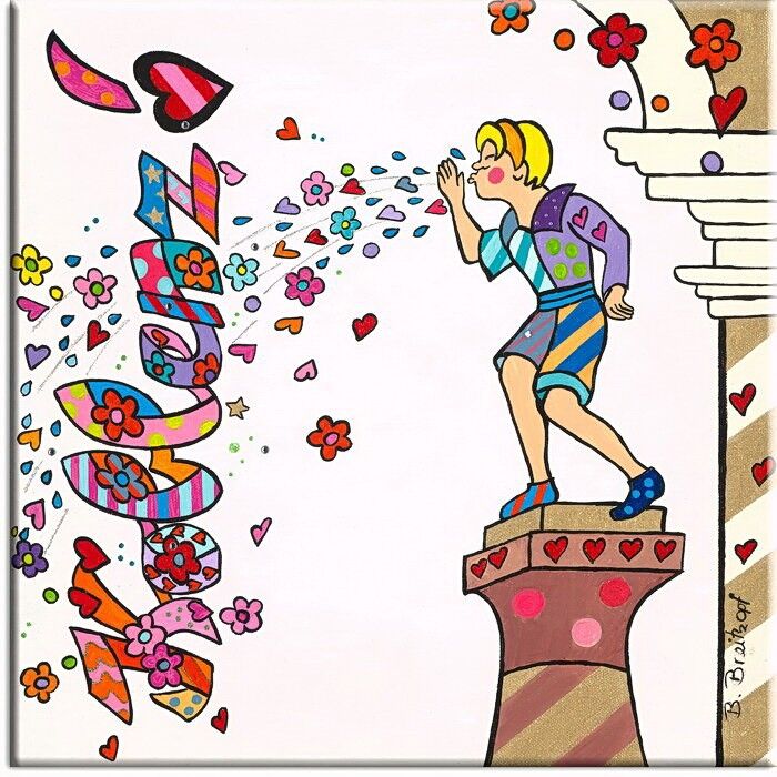 Bettina Breitkopf Koblenz-Schängel-weiss Bettina Breitkopf Pop Art Schängel Koblenz weiss