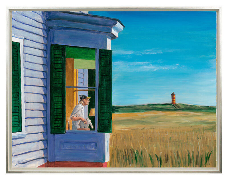otto-waalkes-cape-cod-morning-gerahmt-edward-hopper otto-waalkes-cape-cod-morning-gerahmt-edward-hopper