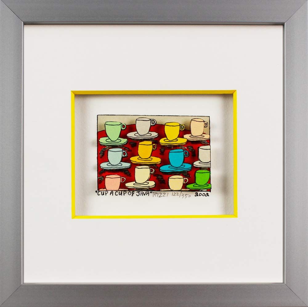 james-rizzi-cup-a-cup-of-java-gerahmt-aluminium