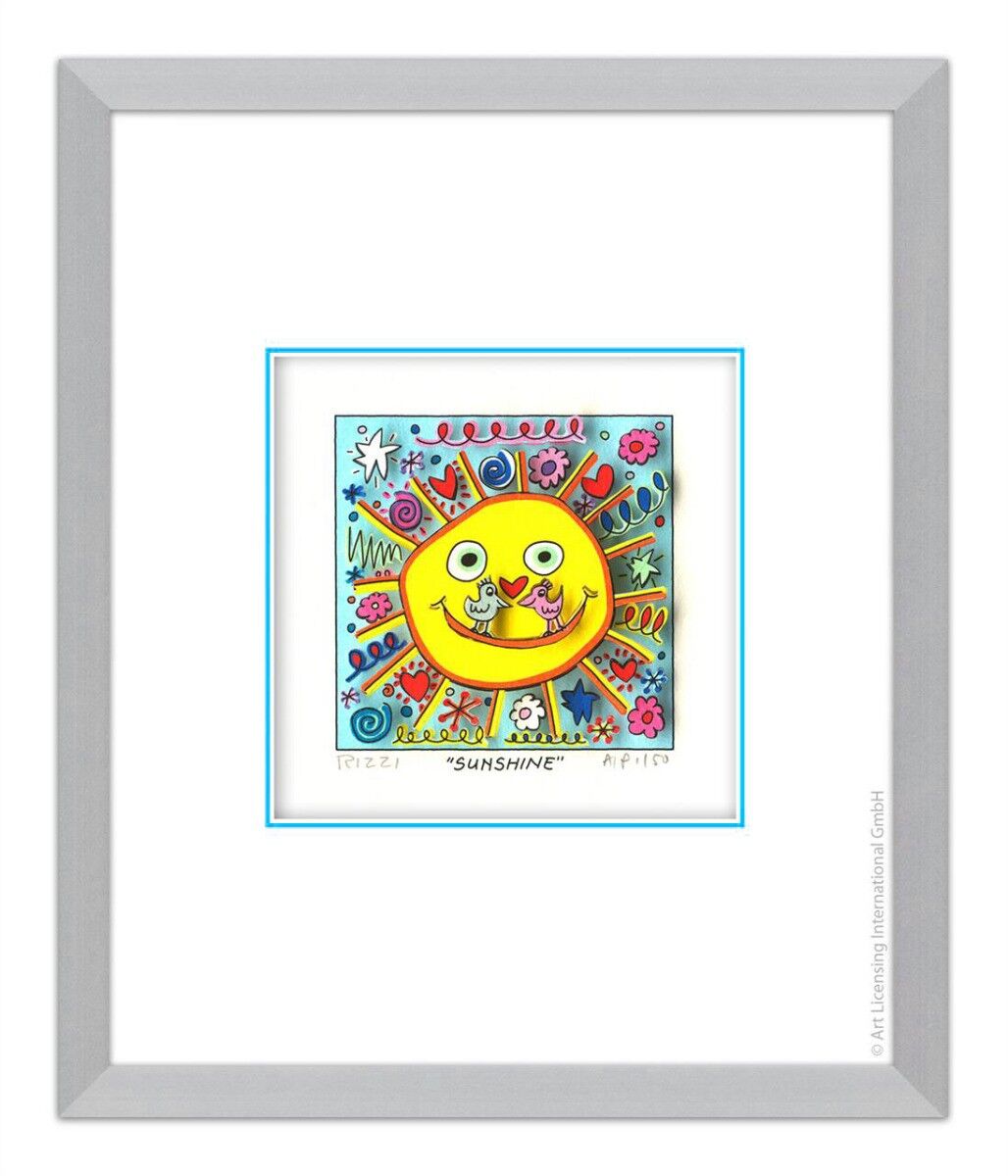 james-rizzi-sunshine-gerahmt-kunst-3d