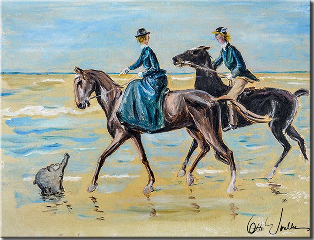 otto-waalkes-an-der-ostseekueste-II-ungerahmt