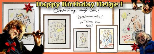Helge Schneider wird 70! - HAPPY BIRTHDAY HELGE !!!