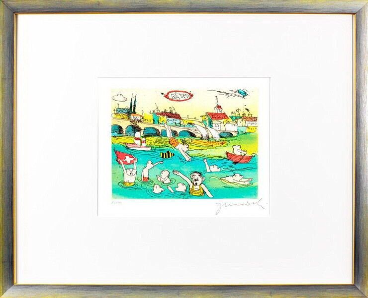 janosch-basler-rheinschwimmen-gerhamt-kunst-radierung janosch-basler-rheinschwimmen-gerhamt-kunst-radierung