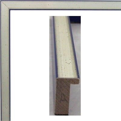 bilderrahmen mit Museumsglas blau