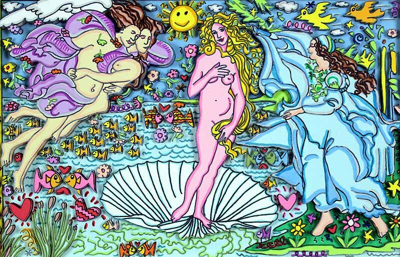james-rizzi-the-birth-of-venus-detail1 james-rizzi-the-birth-of-venus-detail1