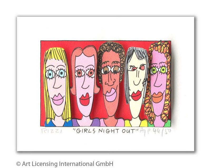 james-rizzi-girls-night-out-ungerahmt-kunst-3d