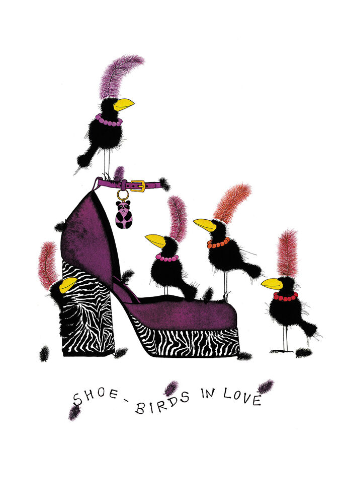 michael-ferner-shoe-birds-in-love-ungerahmt